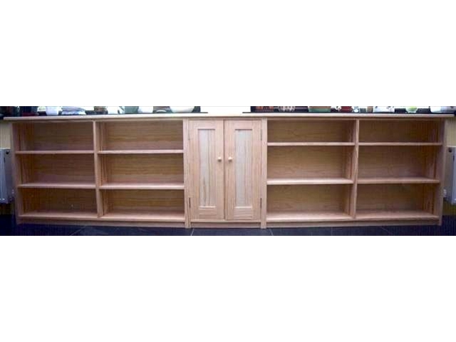 Bookcase With Central Cupboard