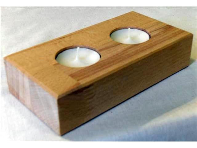 Double Tea Light Holder